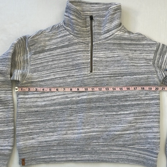 Tentree Women’s 1/4 Zip Fleece Quarter Zip Sweatshirt Medium - Picture 11 of 14